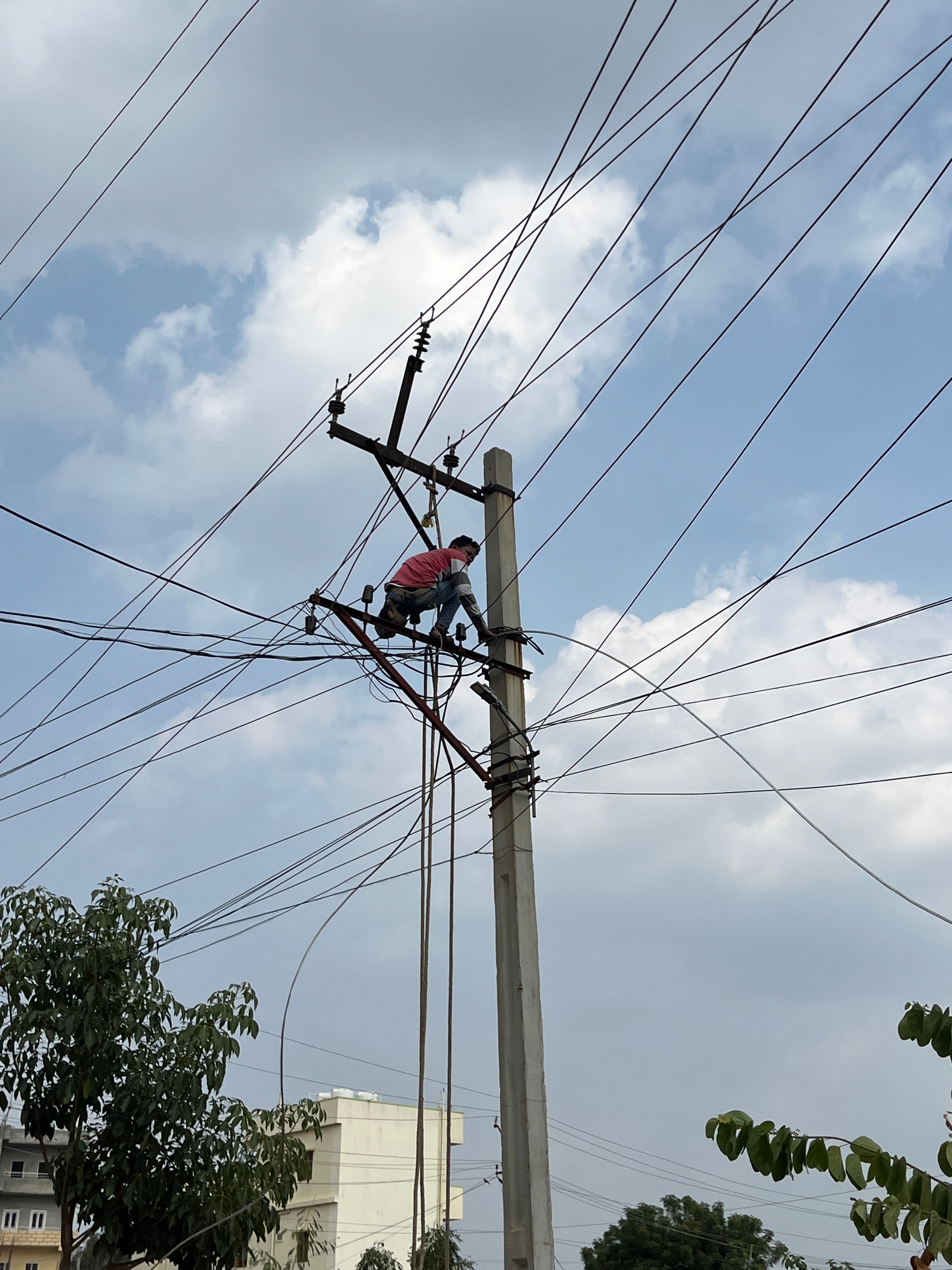 Service at Pole