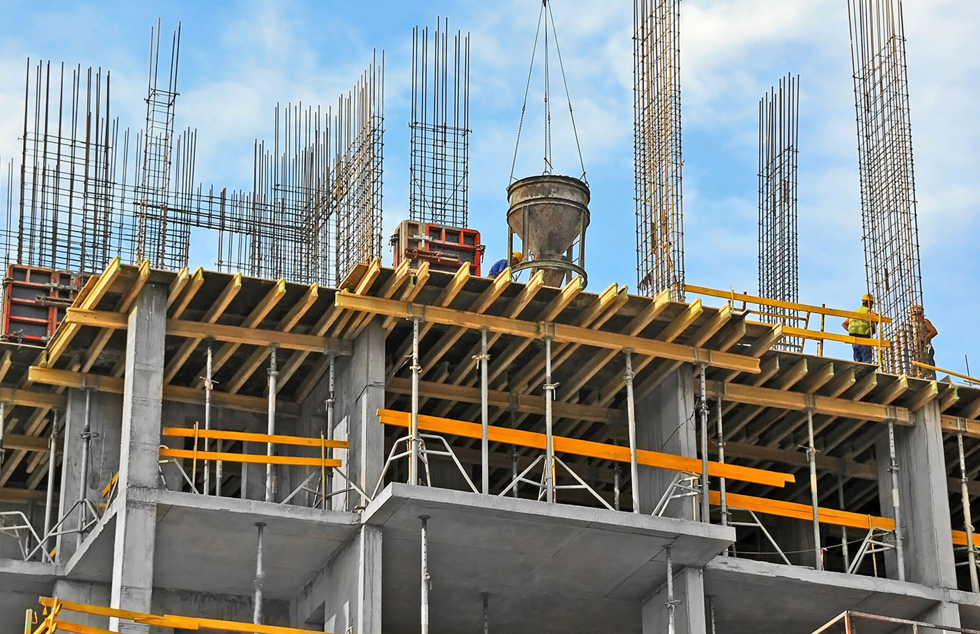 Civil works contractors in Hyderabad providing equipment foundations and plinth construction for electrical infrastructure