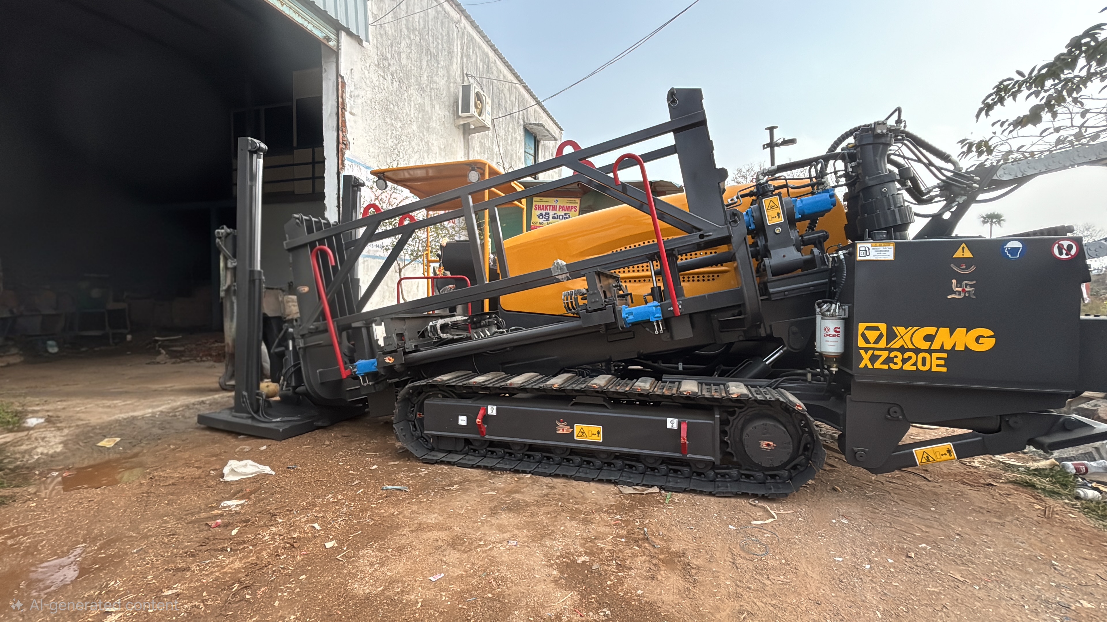 Trenchless HDD drilling for road crossing and underground cable laying services in Telangana